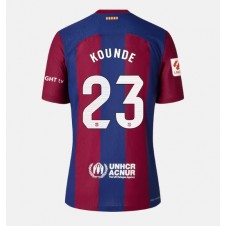 Barcelona Jules Kounde #23 Hemmatröja Dam 2023-24 Korta ärmar